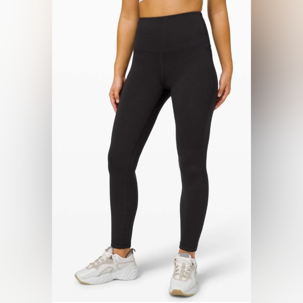 Lululemon Wunder Lounge Super High-Rise Tight 28" Olive Green Size 6 - Picture 2 of 7